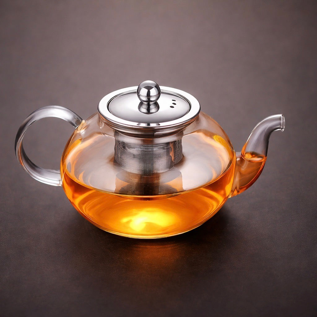 Teiera Elegante in Vetro Premium™