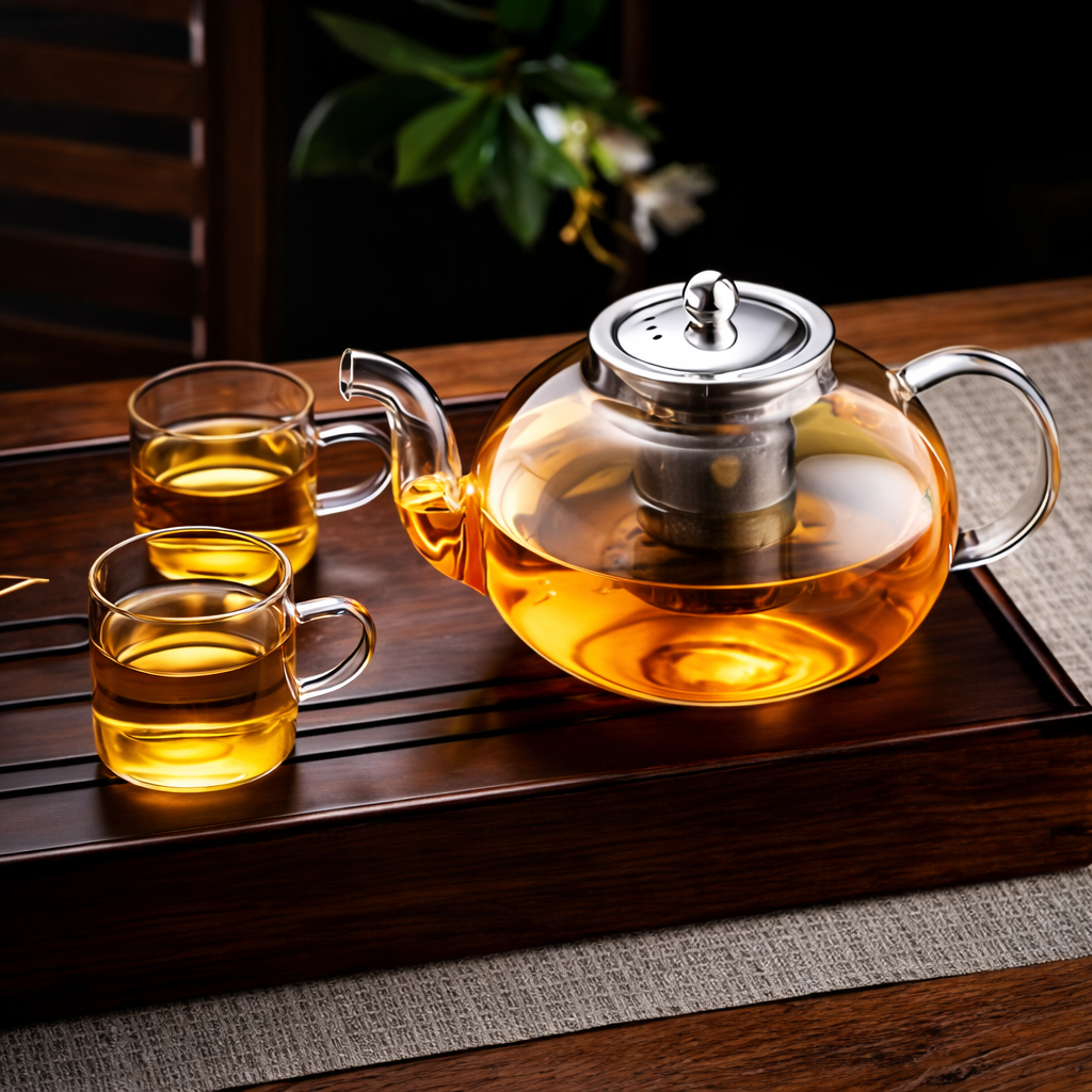 Teiera Elegante in Vetro Premium™