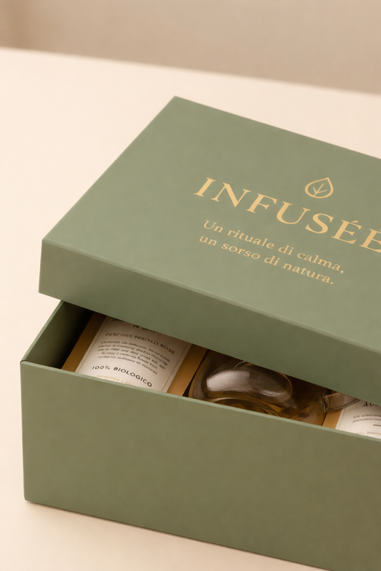 🎁 INFUSÉE – Gift Box “Rituale d’Inverno ”  infusi & tè alla frutta