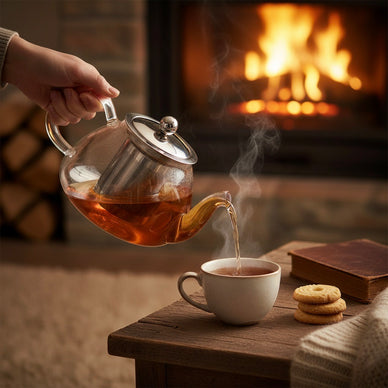 Sorseggia il tuo tè con eleganza e semplicità.